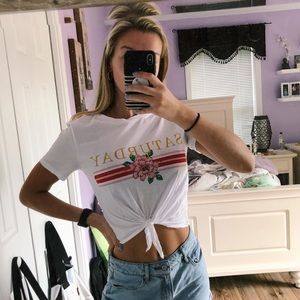 Cropped Tee